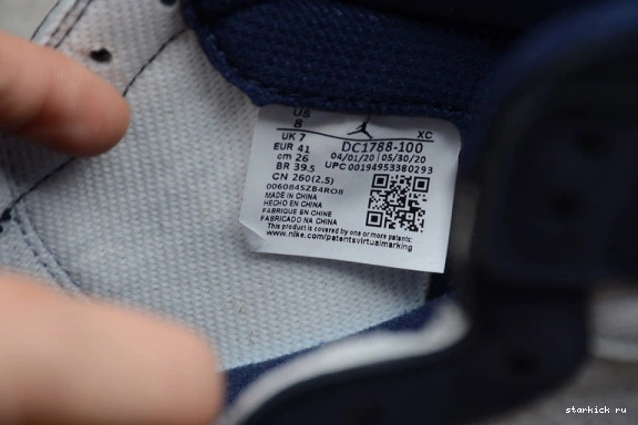 High Jordan Midnight 1 DC1788-100 (2020) AIR DC1788-100 Navy Retro 0223